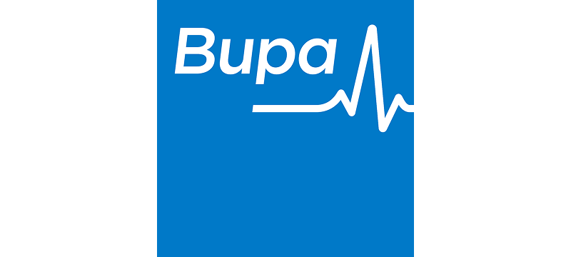 Logo Bupa — cliente SAWA